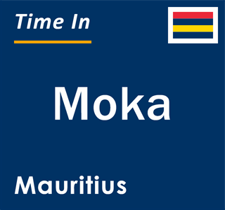 Current local time in Moka, Mauritius