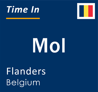 Current local time in Mol, Flanders, Belgium