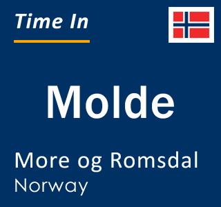 Current local time in Molde, More og Romsdal, Norway