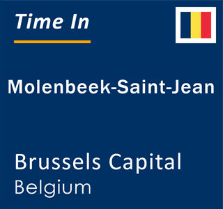 Current local time in Molenbeek-Saint-Jean, Brussels Capital, Belgium