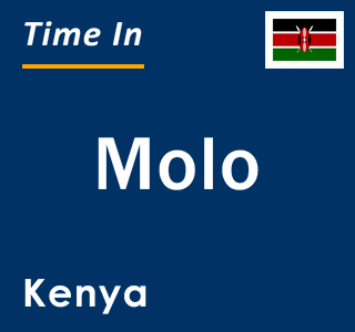 Current local time in Molo, Kenya