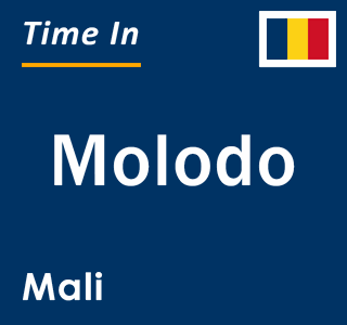 Current local time in Molodo, Mali