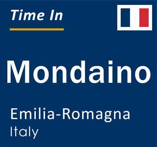 Current local time in Mondaino, Emilia-Romagna, Italy