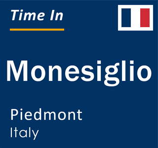 Current local time in Monesiglio, Piedmont, Italy