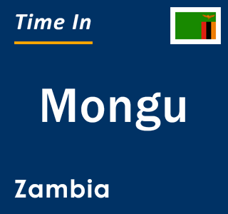 Current local time in Mongu, Zambia