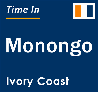 Current local time in Monongo, Ivory Coast