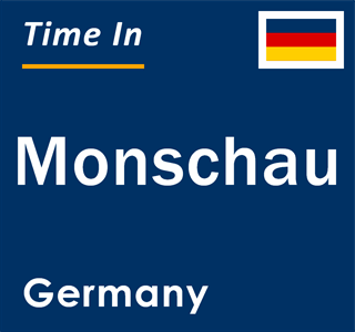 Current local time in Monschau, Germany