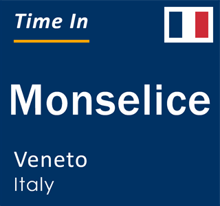 Current local time in Monselice, Veneto, Italy