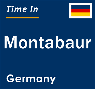 Current local time in Montabaur, Germany