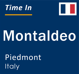 Current local time in Montaldeo, Piedmont, Italy