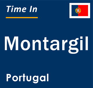 Current local time in Montargil, Portugal