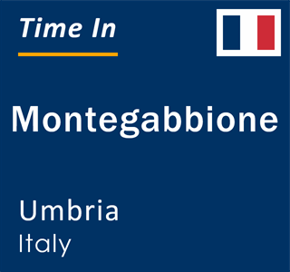 Current local time in Montegabbione, Umbria, Italy