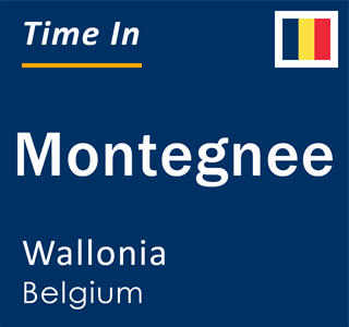Current local time in Montegnee, Wallonia, Belgium