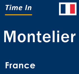 Current local time in Montelier, France