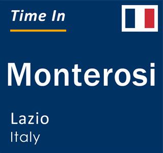 Current local time in Monterosi, Lazio, Italy