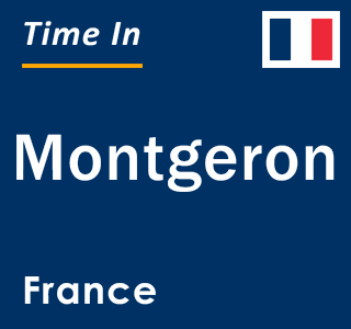 Current local time in Montgeron, France