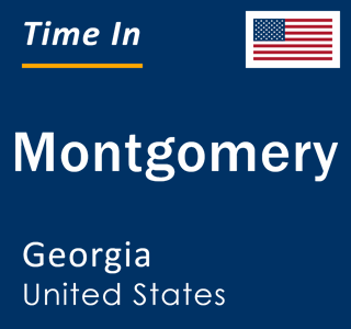 Current local time in Montgomery, Georgia, United States