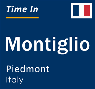 Current local time in Montiglio, Piedmont, Italy