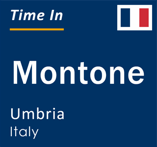 Current local time in Montone, Umbria, Italy