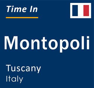 Current local time in Montopoli, Tuscany, Italy