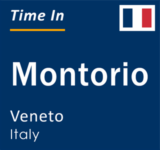 Current local time in Montorio, Veneto, Italy