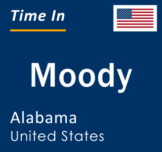 Current local time in Moody, Alabama, United States