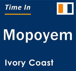 Current local time in Mopoyem, Ivory Coast