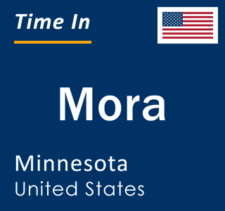 Current local time in Mora, Minnesota, United States