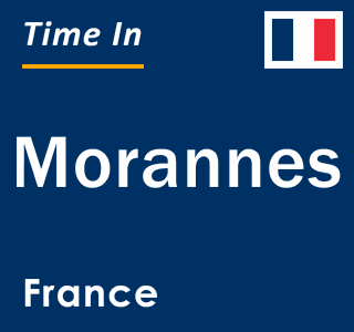 Current local time in Morannes, France