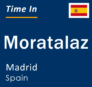 Current local time in Moratalaz, Madrid, Spain