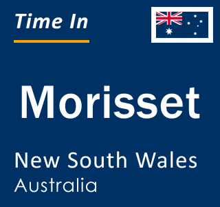 Current local time in Morisset, New South Wales, Australia