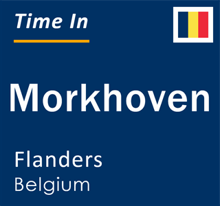 Current local time in Morkhoven, Flanders, Belgium