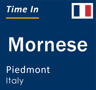 Current local time in Mornese, Piedmont, Italy
