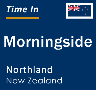 Current local time in Morningside, Northland, New Zealand