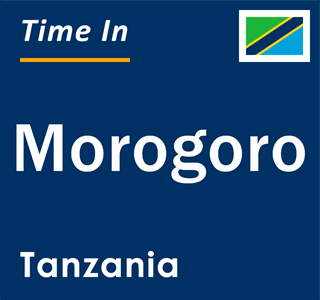 Current time in Morogoro, Tanzania