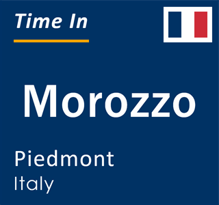 Current local time in Morozzo, Piedmont, Italy