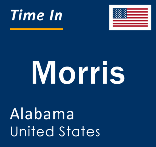 Current local time in Morris, Alabama, United States