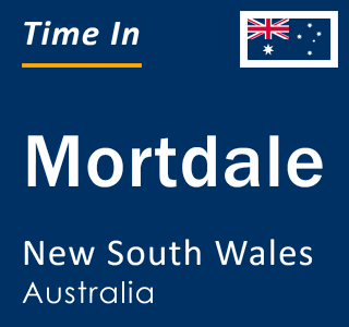 Current local time in Mortdale, New South Wales, Australia
