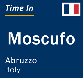 Current local time in Moscufo, Abruzzo, Italy