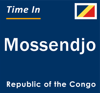 Current local time in Mossendjo, Republic of the Congo