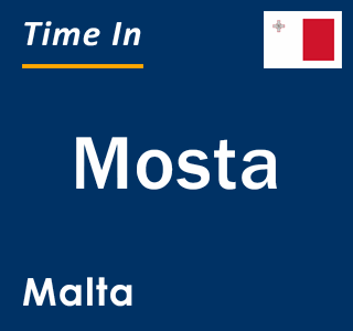 Current local time in Mosta, Malta