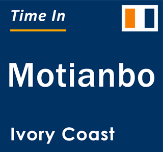 Current local time in Motianbo, Ivory Coast