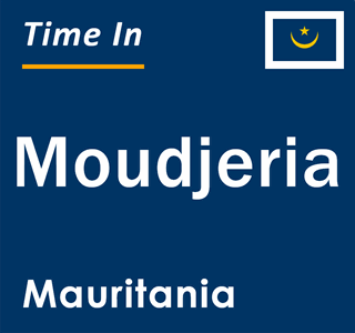 Current local time in Moudjeria, Mauritania
