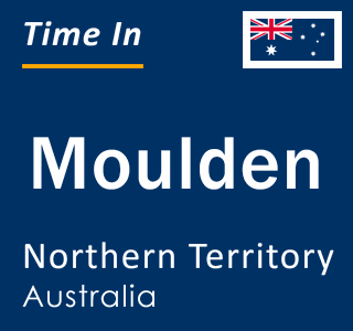 Current local time in Moulden, Northern Territory, Australia