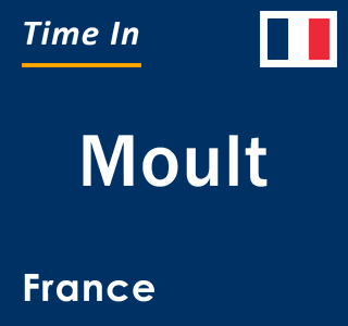 Current local time in Moult, France