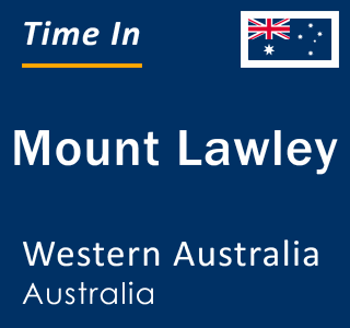 Current local time in Mount Lawley, Western Australia, Australia