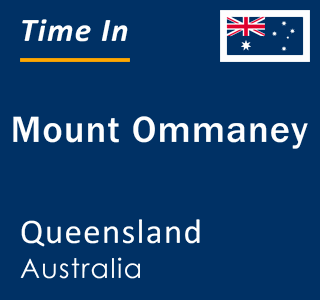 Current local time in Mount Ommaney, Queensland, Australia