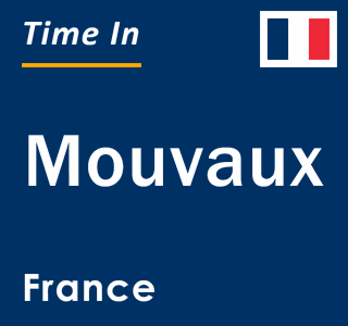 Current local time in Mouvaux, France