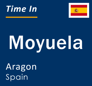 Current local time in Moyuela, Aragon, Spain