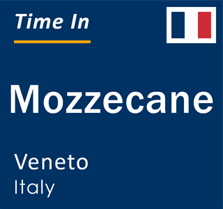 Current local time in Mozzecane, Veneto, Italy